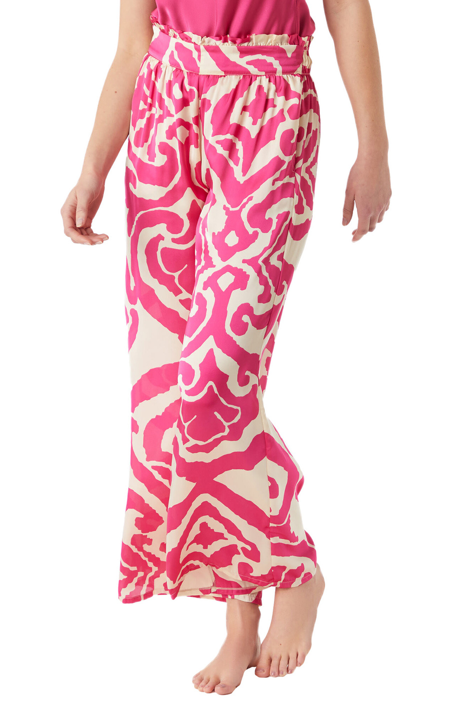 Женский Etam Широкие брюки WAVY с принтом (цвет ), артикул 6538085 | Фото 1