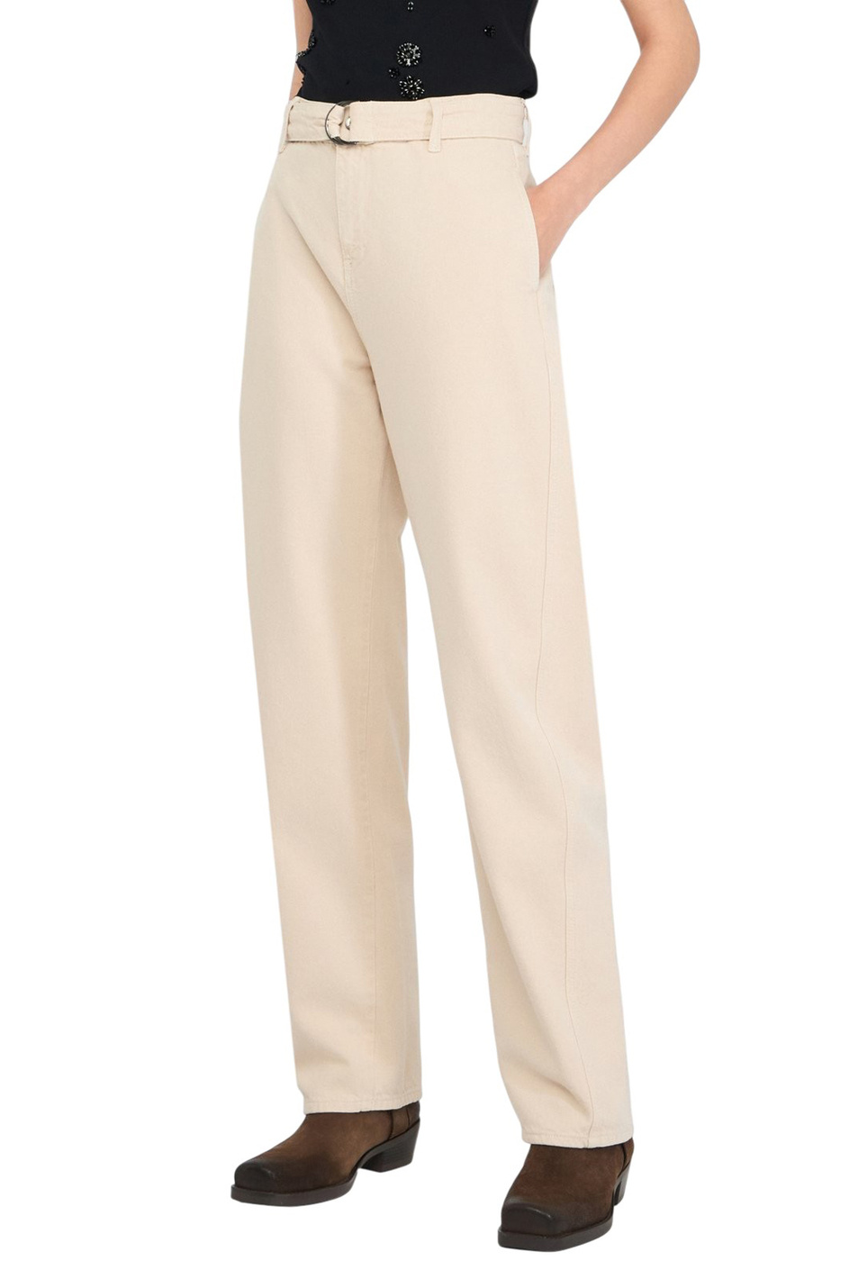 Женский Liu Jo Брюки из денима с поясом (цвет ), артикул MF5298T115A | Фото 3