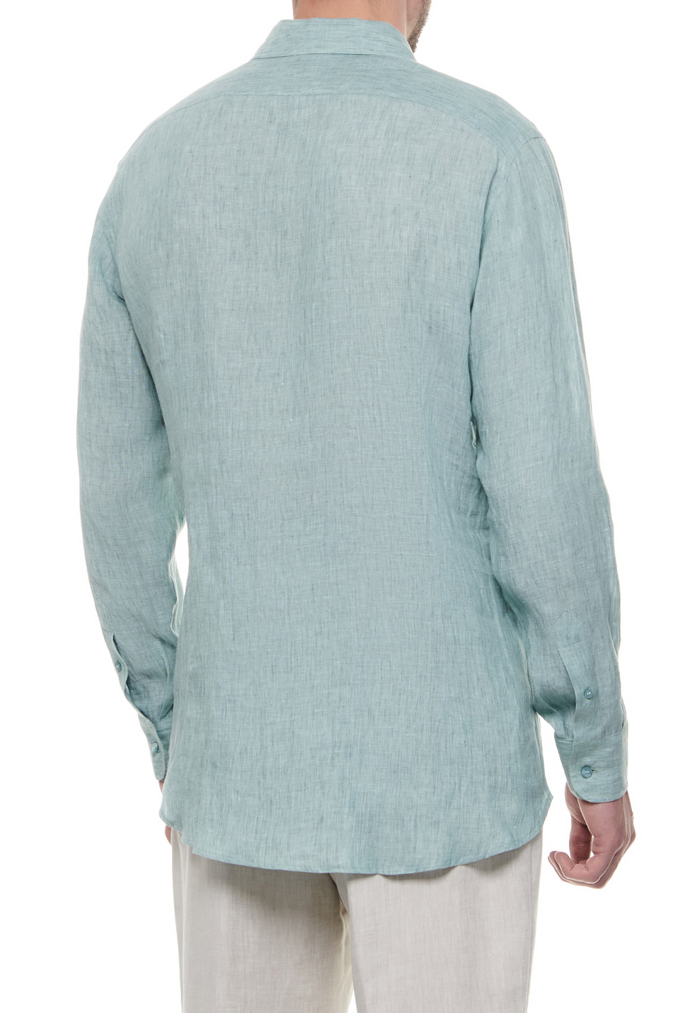 Мужской Etro Рубашка из чистого льна (цвет ), артикул MRIB000299TU3D6V8617 | Фото 4