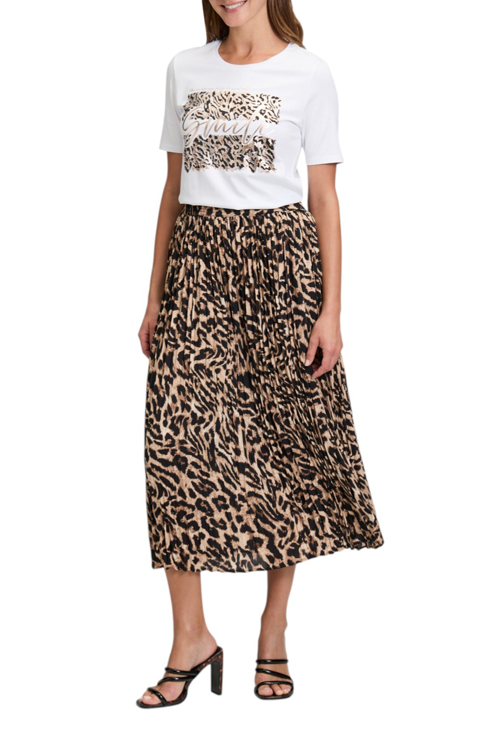 Женский Betty Barclay Юбка плиссированная с принтом (цвет ), артикул 9452/1465 | Фото 3