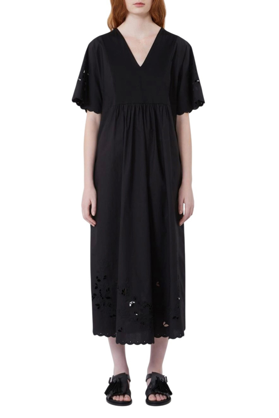 Женский Weekend Max Mara Платье TARTUFO из хлопка (цвет ), артикул 2615621092 | Фото 3