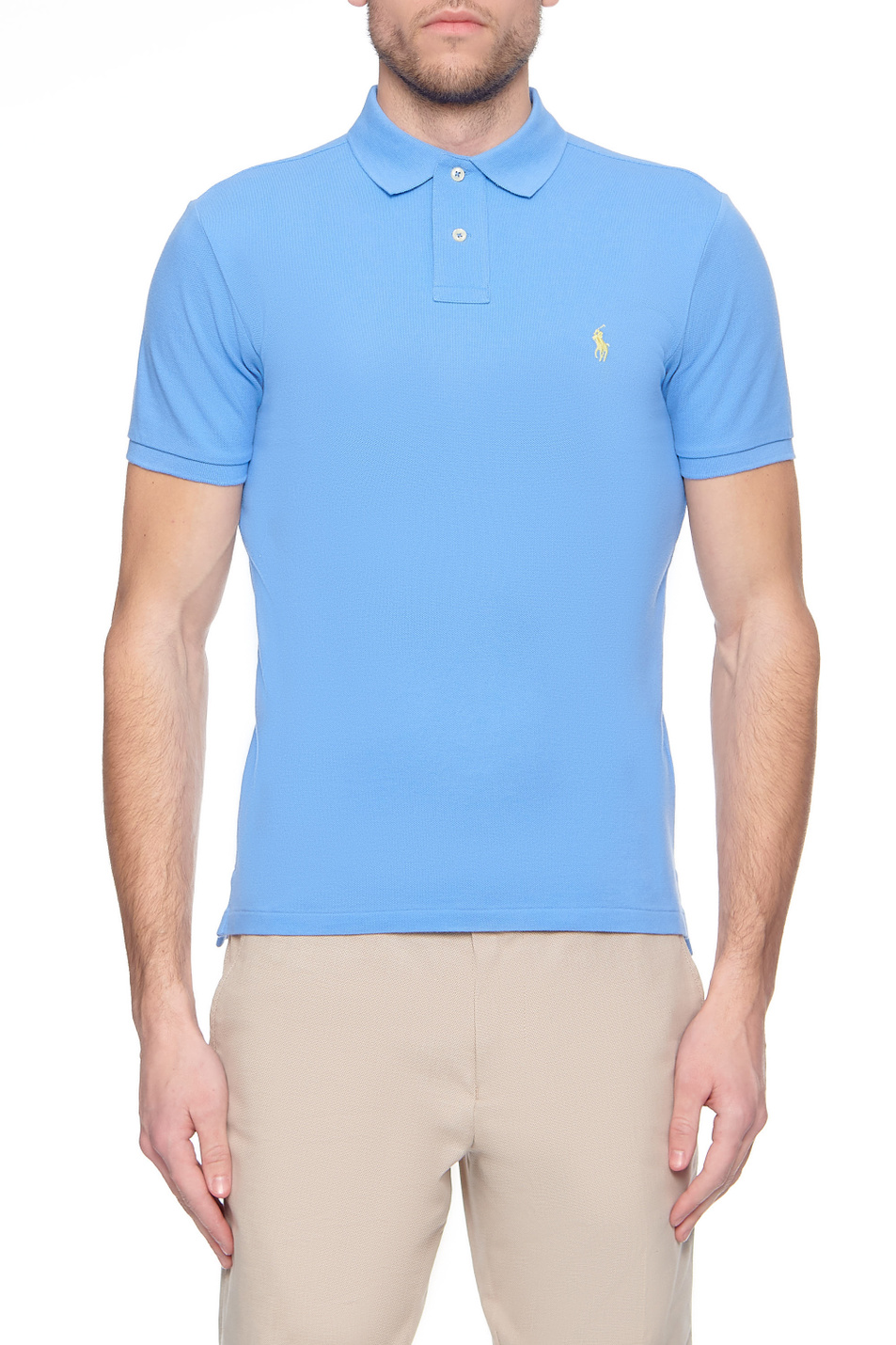 Polo Ralph Lauren Футболка поло с вышитым логотипом (цвет ), артикул 710536856271 | Фото 1