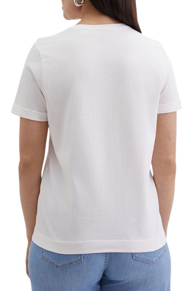 Женский Gerry Weber Футболка из хлопка (цвет ), артикул 570365-35045 | Фото 5