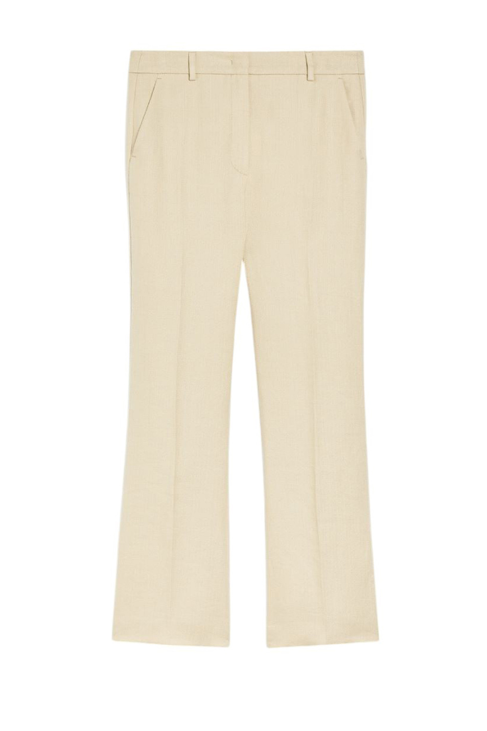 Женский Weekend Max Mara Брюки AGAPE из хлопка и льна (цвет ), артикул 2515131142 | Фото 1