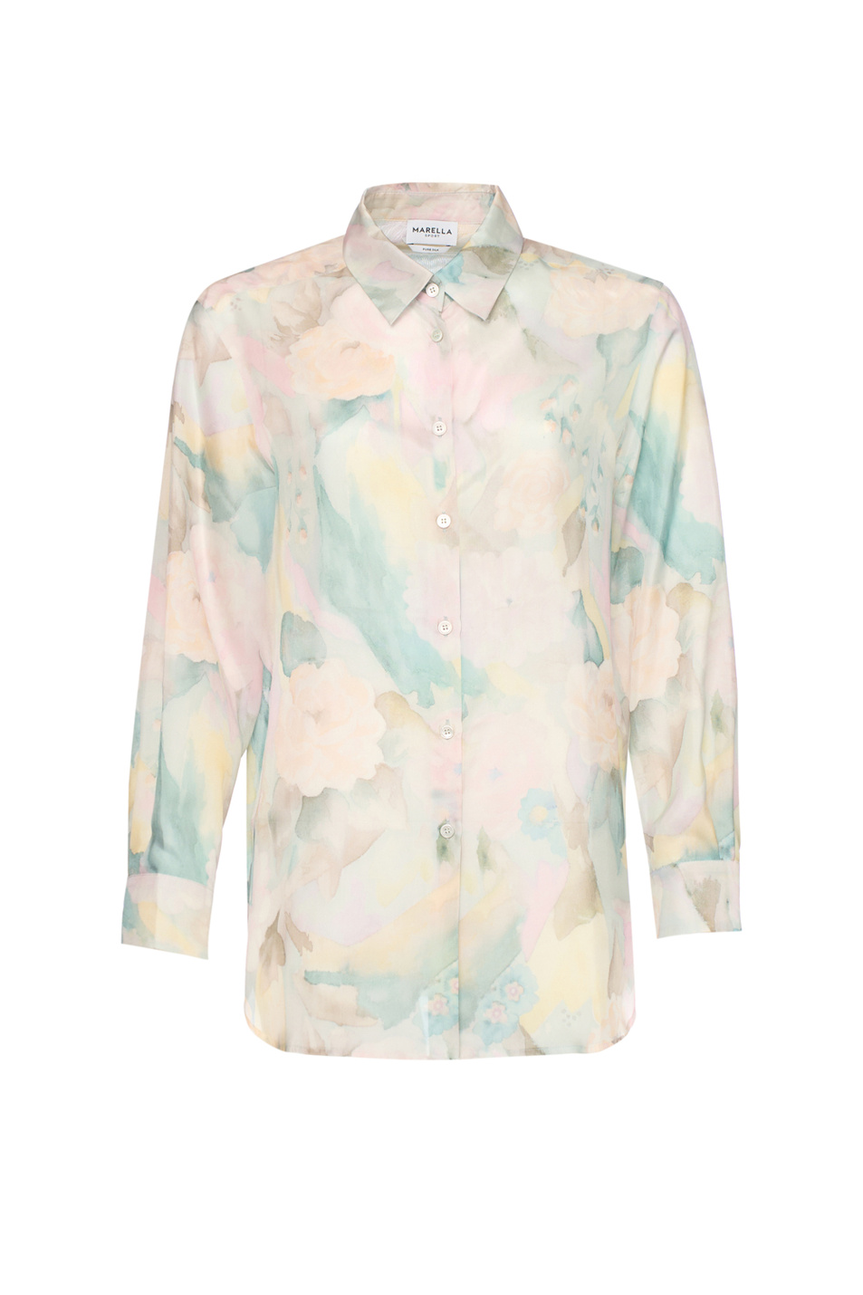 Женский MARELLA Блузка MLSANGIO из шелка (цвет ), артикул 2613111104 | Фото 1