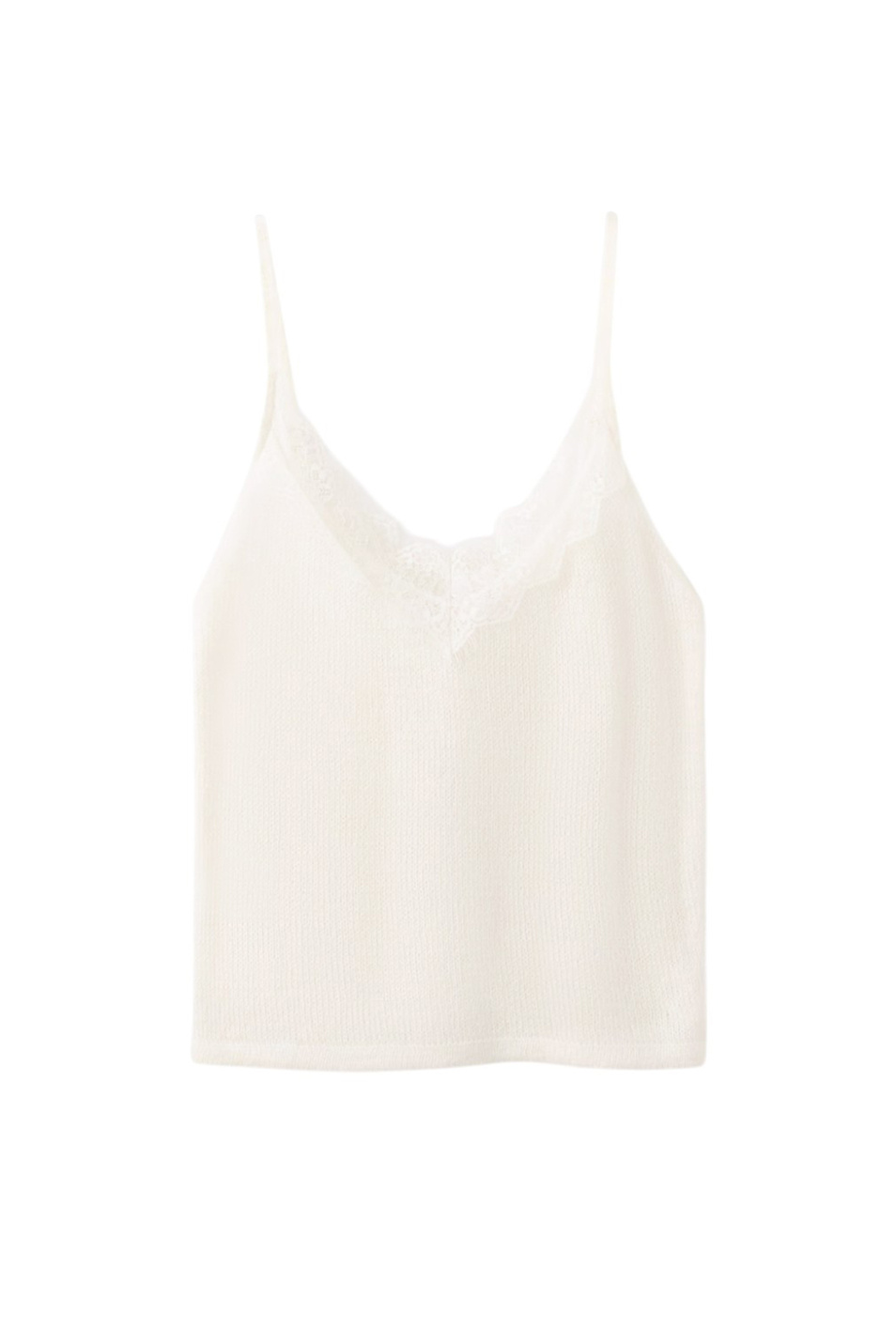 Женский Mango Топ ENCARNA с кружевом (цвет ), артикул 27044097 | Фото 1