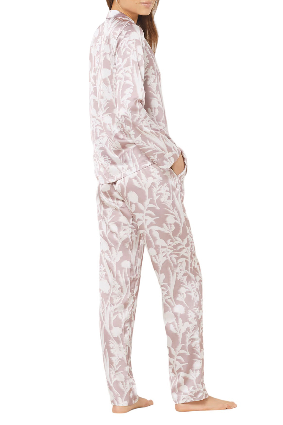 Женский Etam Пижамная рубашка FIORE с цветочным принтом (цвет ), артикул 6543578 | Фото 3