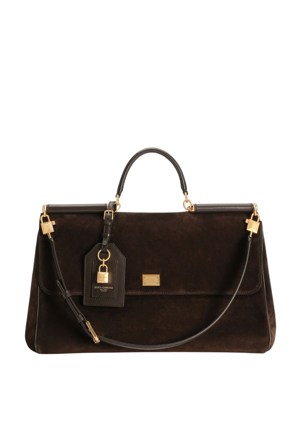 Женский Dolce & Gabbana Сумка My Sicily из натуральной замши (цвет ), артикул BB7814-BO903 | Фото 1