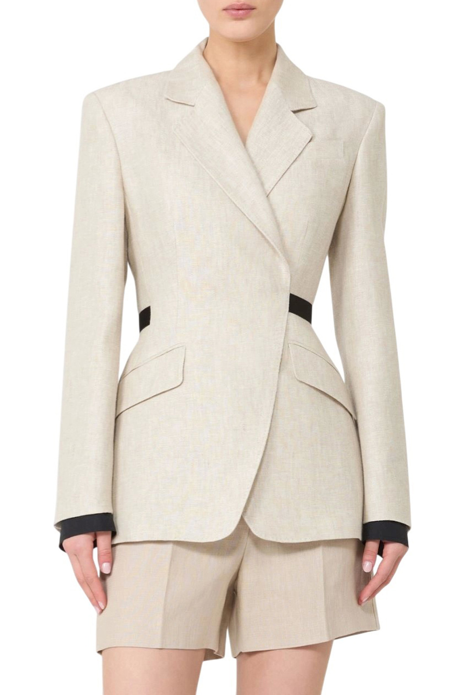 Женский Max Mara Пиджак NEUTRO из льна (цвет ), артикул 2611041473 | Фото 3