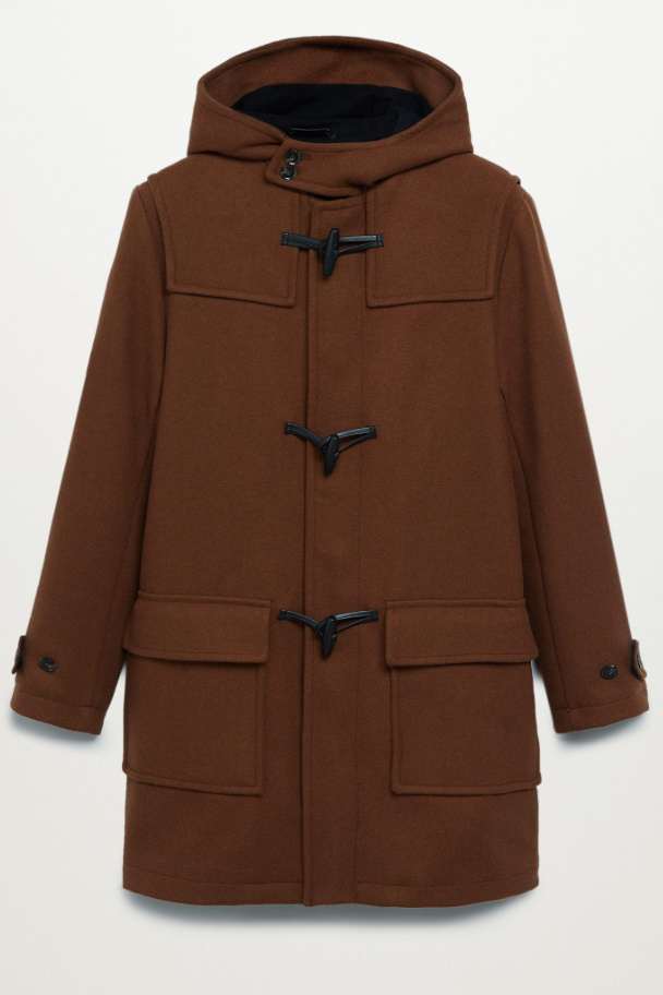 Пальто FARO из смесовой шерсти|Основной цвет:Коричневый|Артикул:87070503 | Фото 1