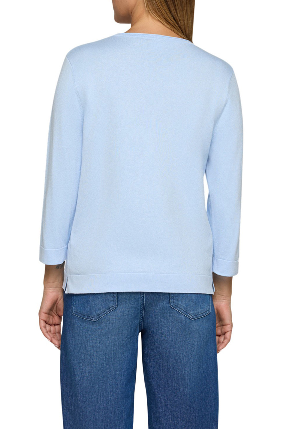 Женский Rabe Джемпер однотонный (цвет ), артикул 56-111665 | Фото 5