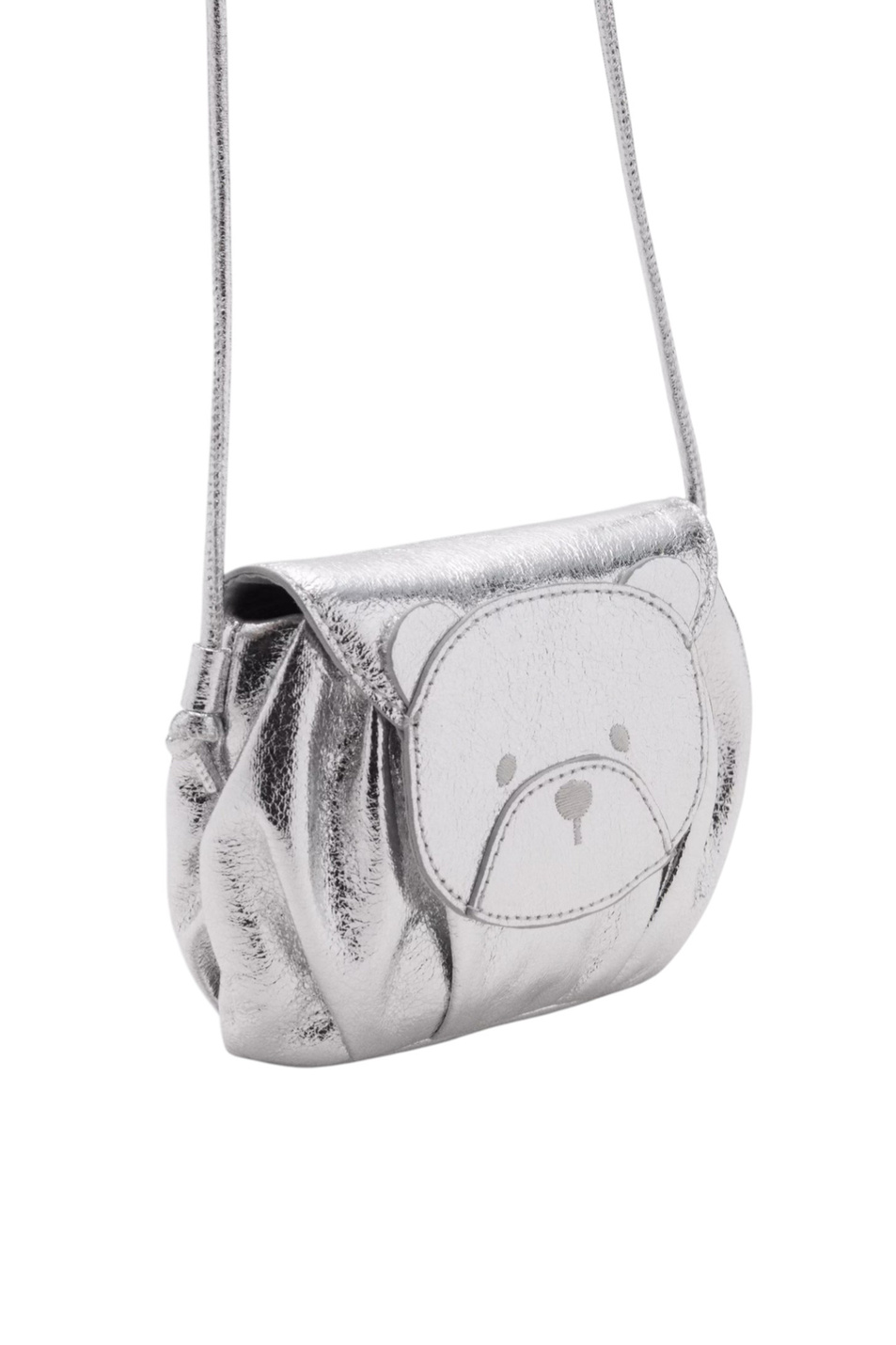 Девочкам Mango Kids Сумка SILVER из искусственной кожи (цвет ), артикул 17063325 | Фото 2