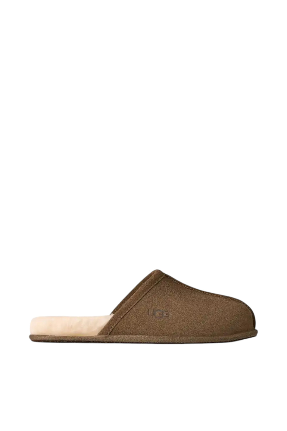 Тапочки из натуральной замши|Основной цвет:Коричневый Мужской UGG Тапочки из натуральной замши (цвет ), артикул 1101111 | Фото 1