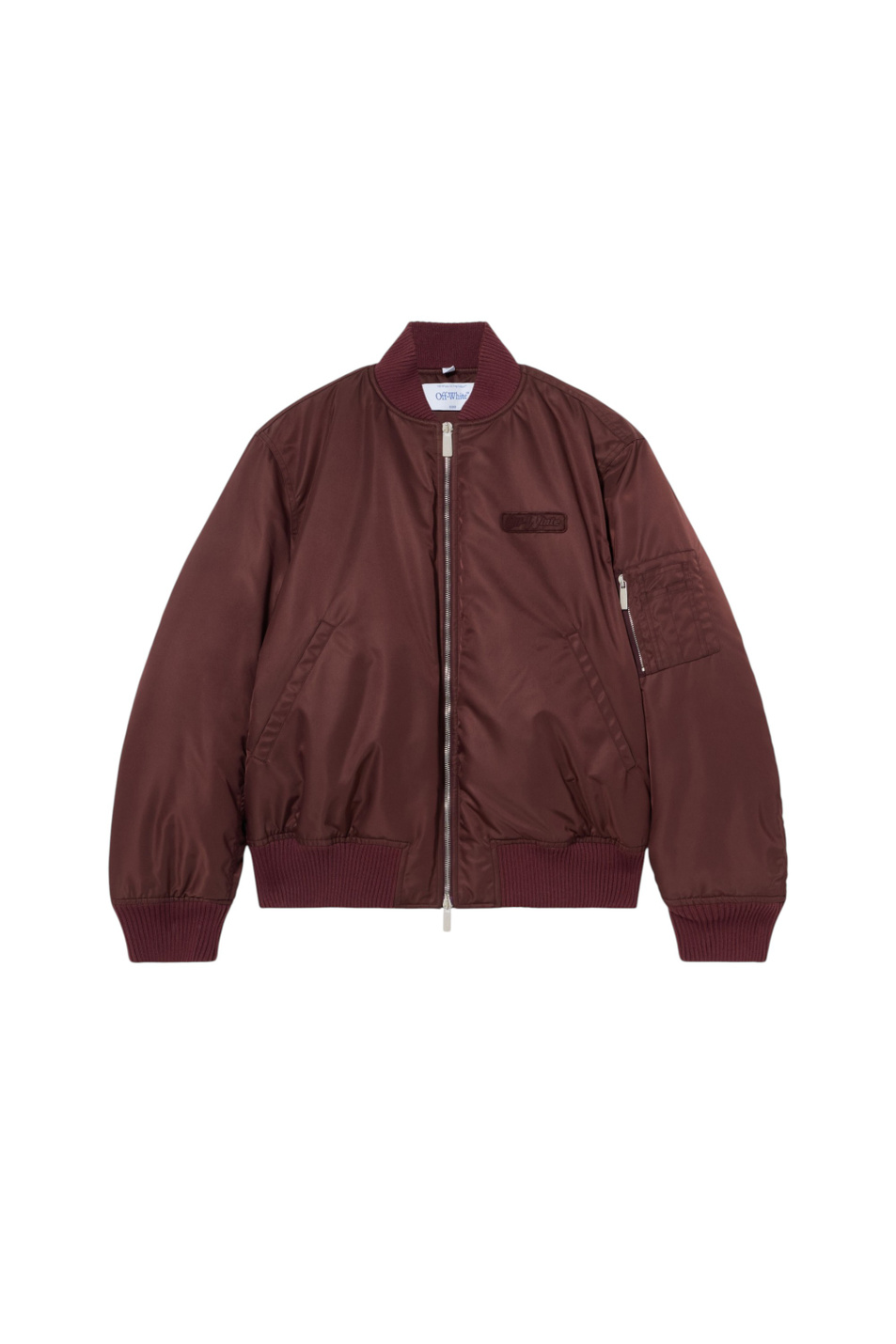 Женский Off-White Бомбер Embroidered Logo с логотипом (цвет ), артикул 2FG00660TW623 | Фото 1