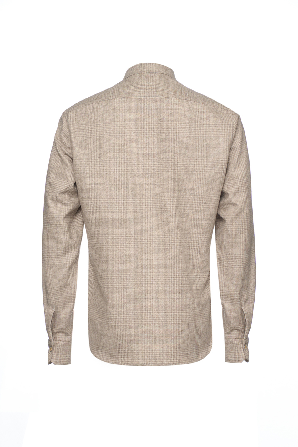 Рубашка из шерсти|Основной цвет:Бежевый Мужской Kiton Рубашка из шерсти (цвет ), артикул UMCBUBAK0127G05000 | Фото 2