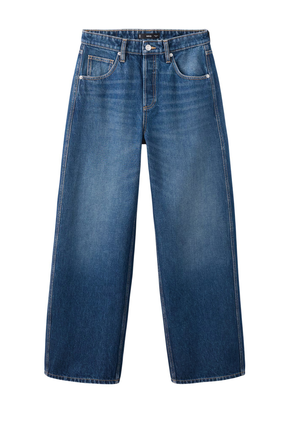 Женский Mango Джинсы ORLANDO со средней посадкой (цвет ), артикул 27024079 | Фото 1