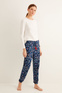 Women'secret Длинные пижамные брюки с принтом ( цвет), артикул 3707059 | Фото 3