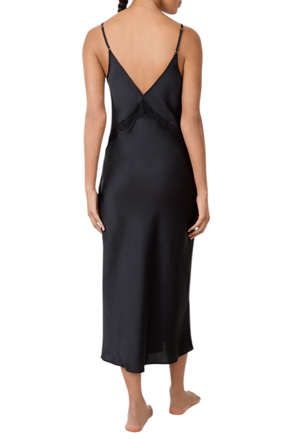 Женский Etam Платье-сорочка RENY с кружевом (цвет ), артикул 6554366 | Фото 2