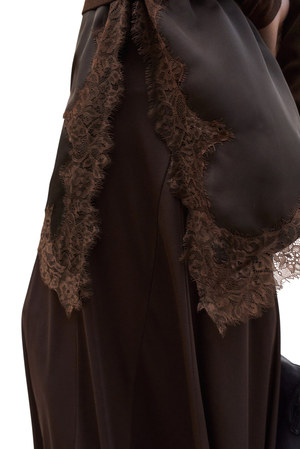 Женский Mango Джемпер NAT с кружевной отделкой (цвет ), артикул 27084092 | Фото 4