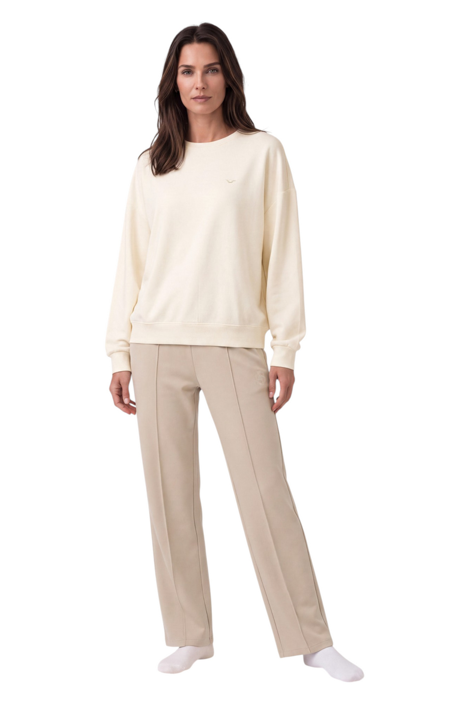 Женский Emporio Armani Свитшот с логотипом (цвет ), артикул EW002499-AF19032 | Фото 3
