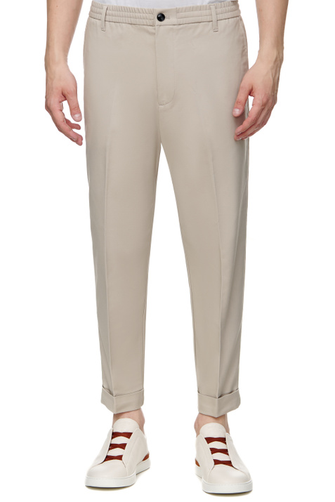 Emporio Armani Однотонные брюки чинос ( цвет), артикул 6L1PL4-1NHOZ | Фото 1