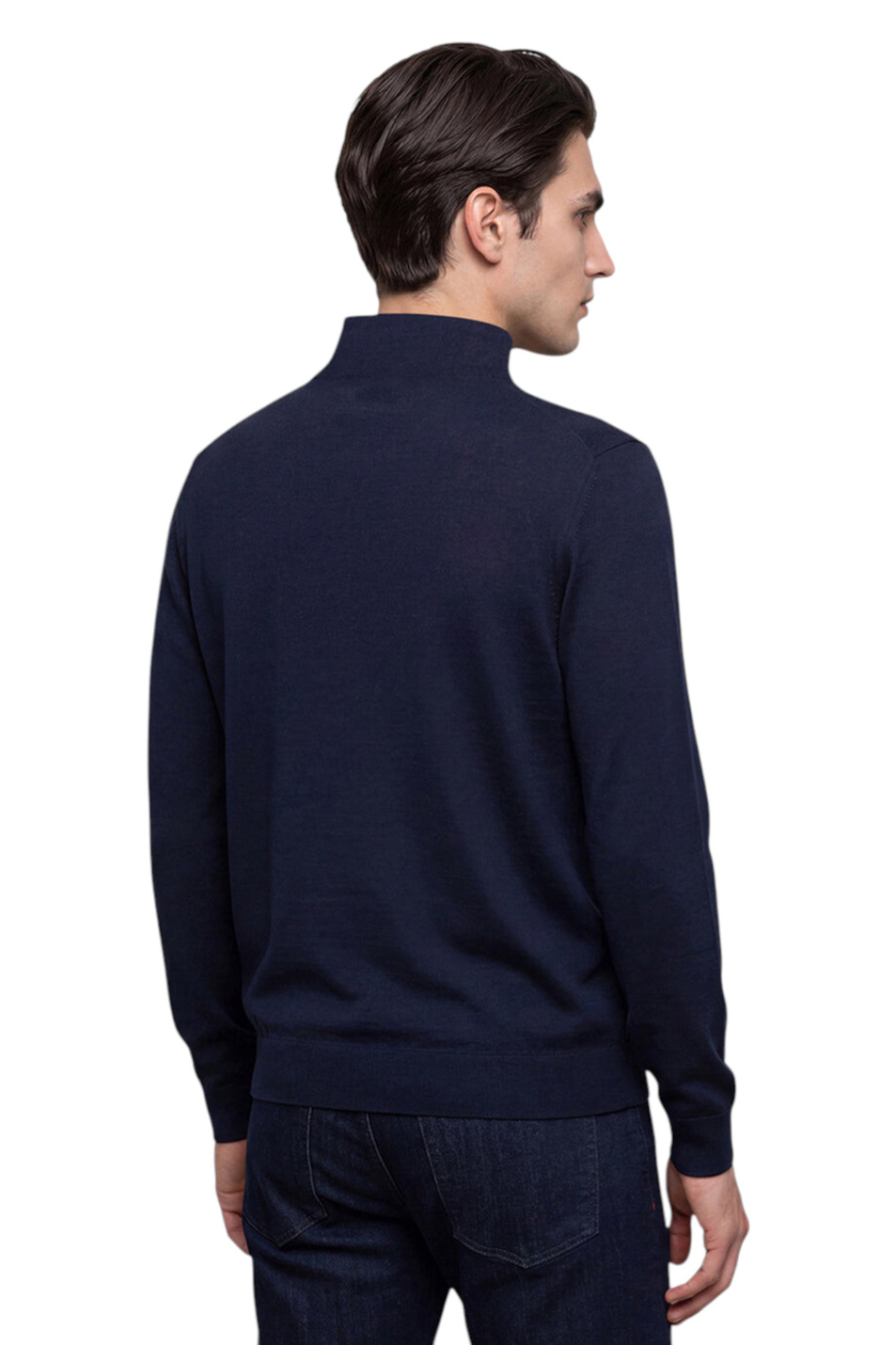 Мужской Kiton Джемпер из шерсти на молнии (цвет ), артикул UMK0899K4019 | Фото 5