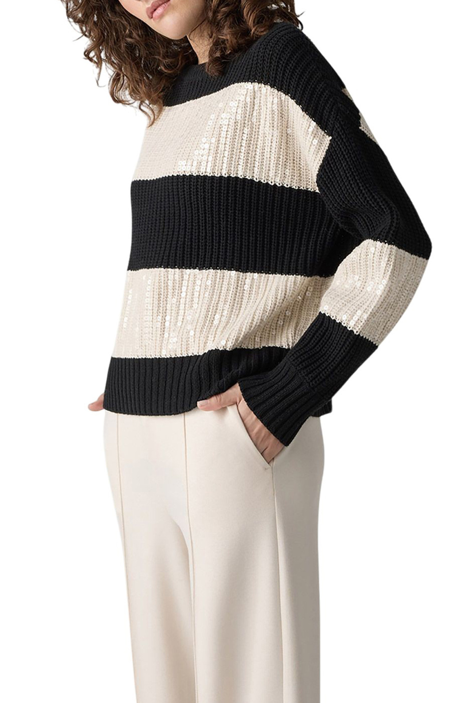 Женский LeComte Джемпер с пайетками (цвет ), артикул 55-621603 | Фото 4