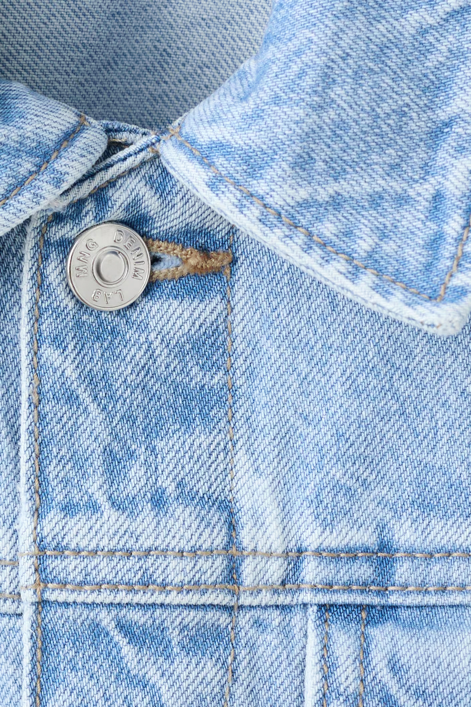 Мальчикам Mango Kids Куртка джинсовая JOHN (цвет ), артикул 27084403 | Фото 3