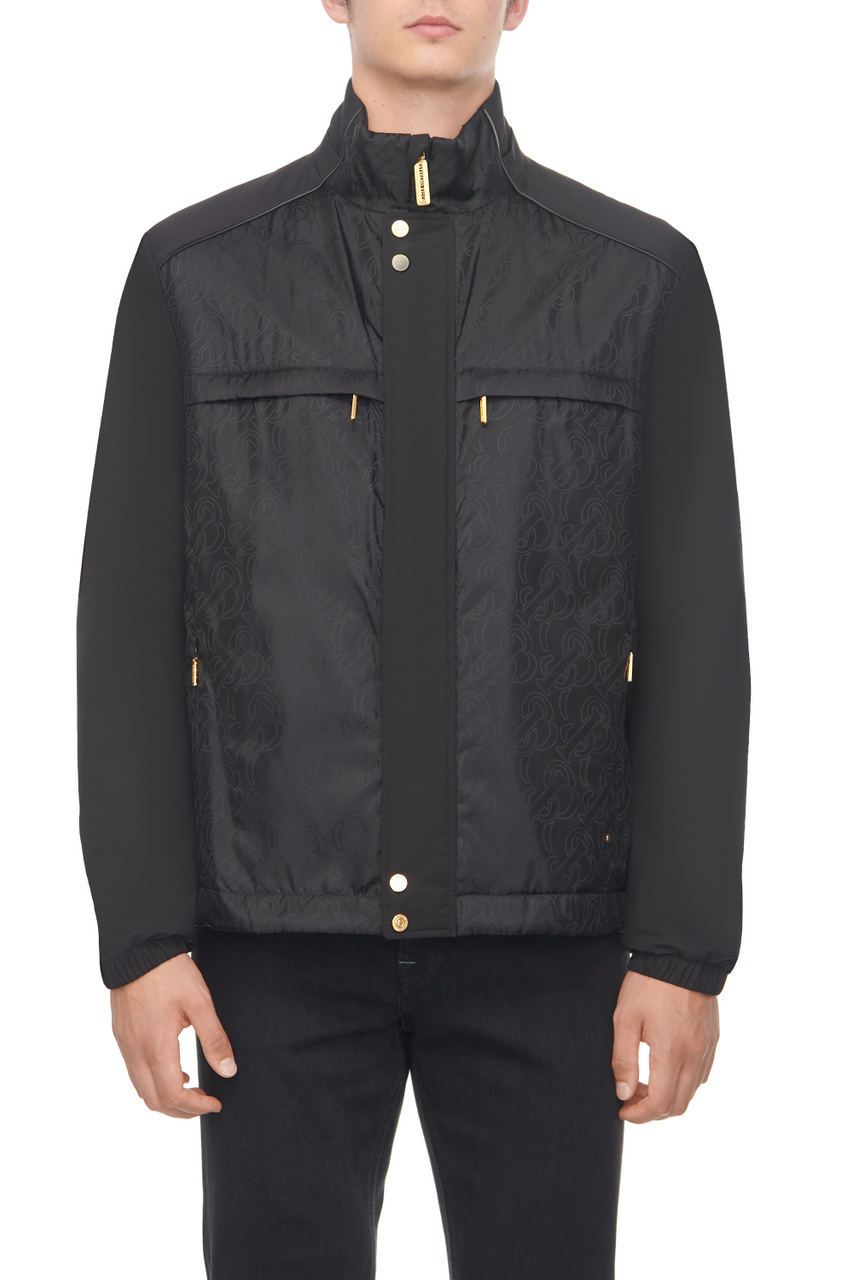 Куртка с воротником-стойкой|Основной цвет:Черный|Артикул:M7J3300110-PA001N | Фото 1