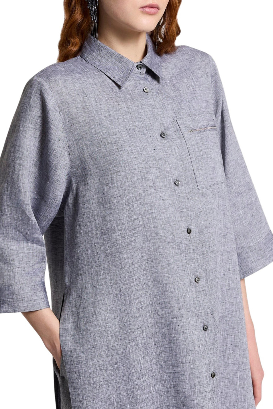 Женский Peserico Рубашка удлиненная (цвет ), артикул S06497-02600 | Фото 5