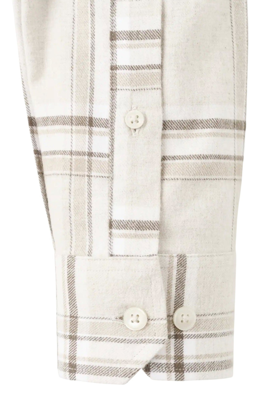 Рубашка PIERRE из хлопка|Основной цвет:Кремовый Мужской Mango Man Рубашка PIERRE из хлопка (цвет ), артикул 17037900 | Фото 6