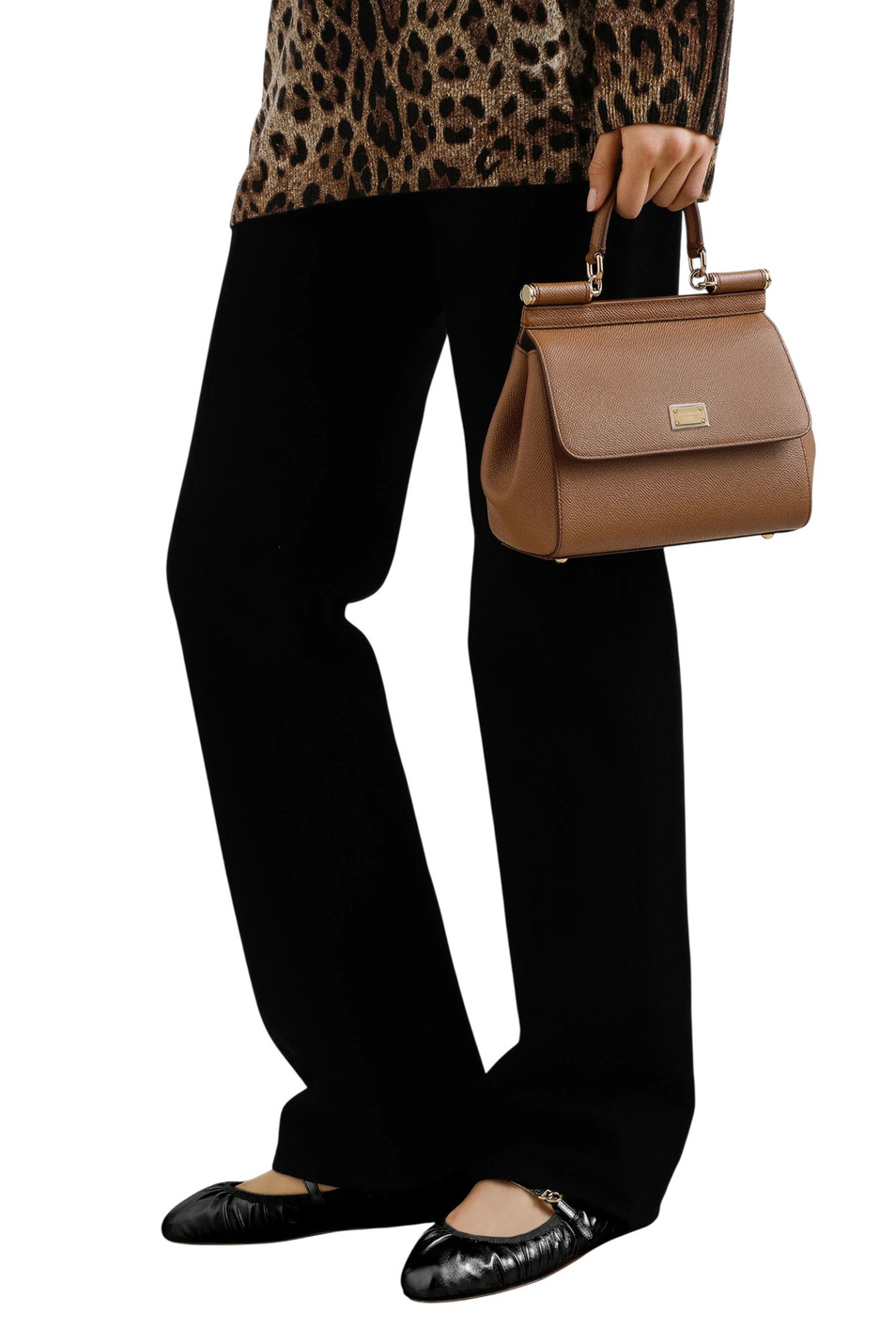 Женский Dolce & Gabbana Сумка SICILY из натуральной кожи (цвет ), артикул BB6003-B1001 | Фото 5