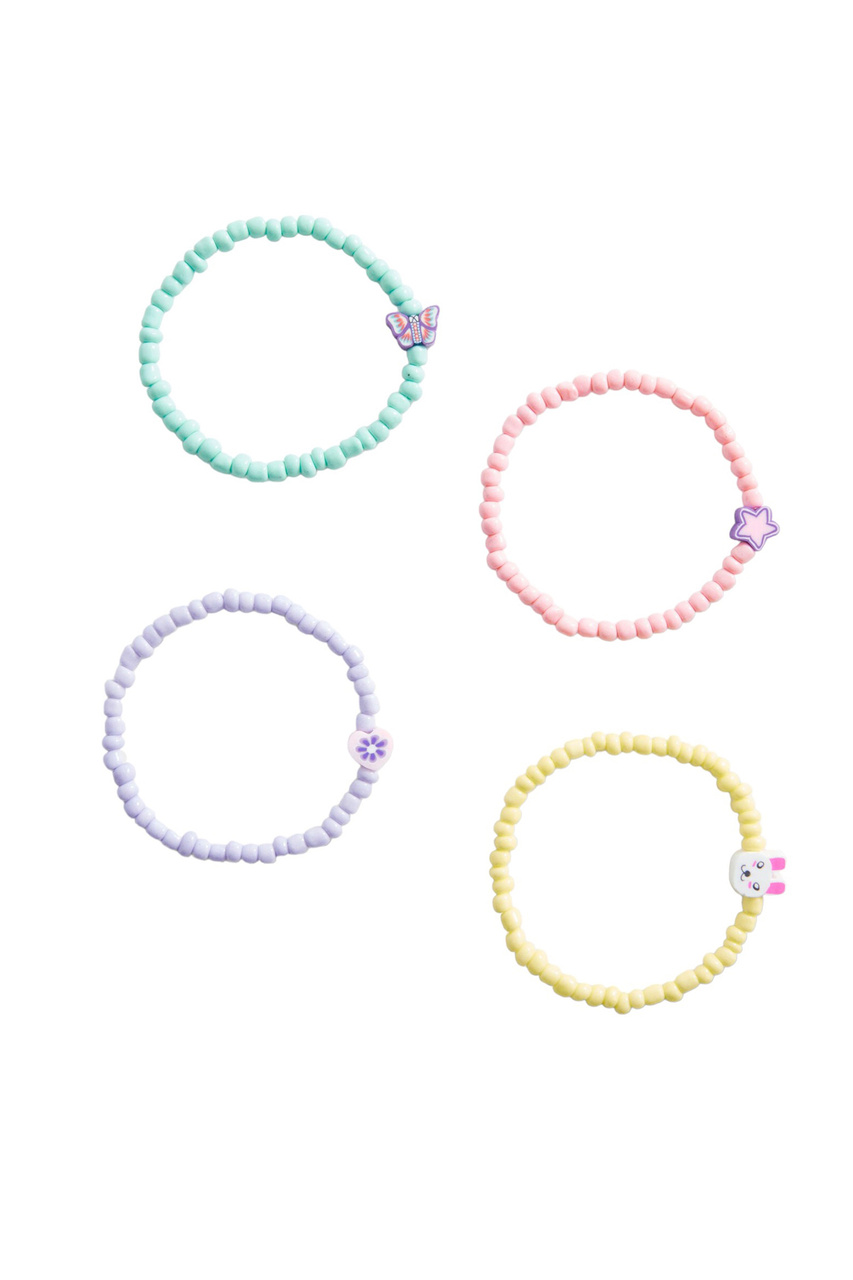 Набор браслетов MIX|Основной цвет:Разноцветный|Артикул:67050307 | Фото 1