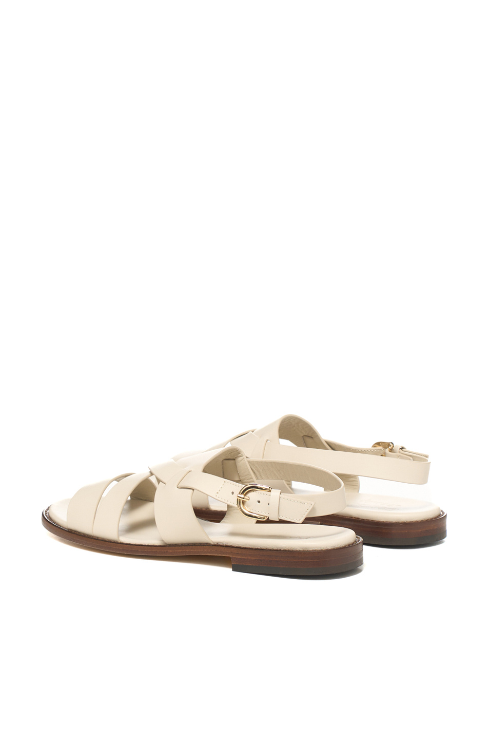 Женский Doucal's Сандалии FIBBIA из натуральной кожи (цвет ), артикул DD8775MARNUF073MW13 | Фото 3