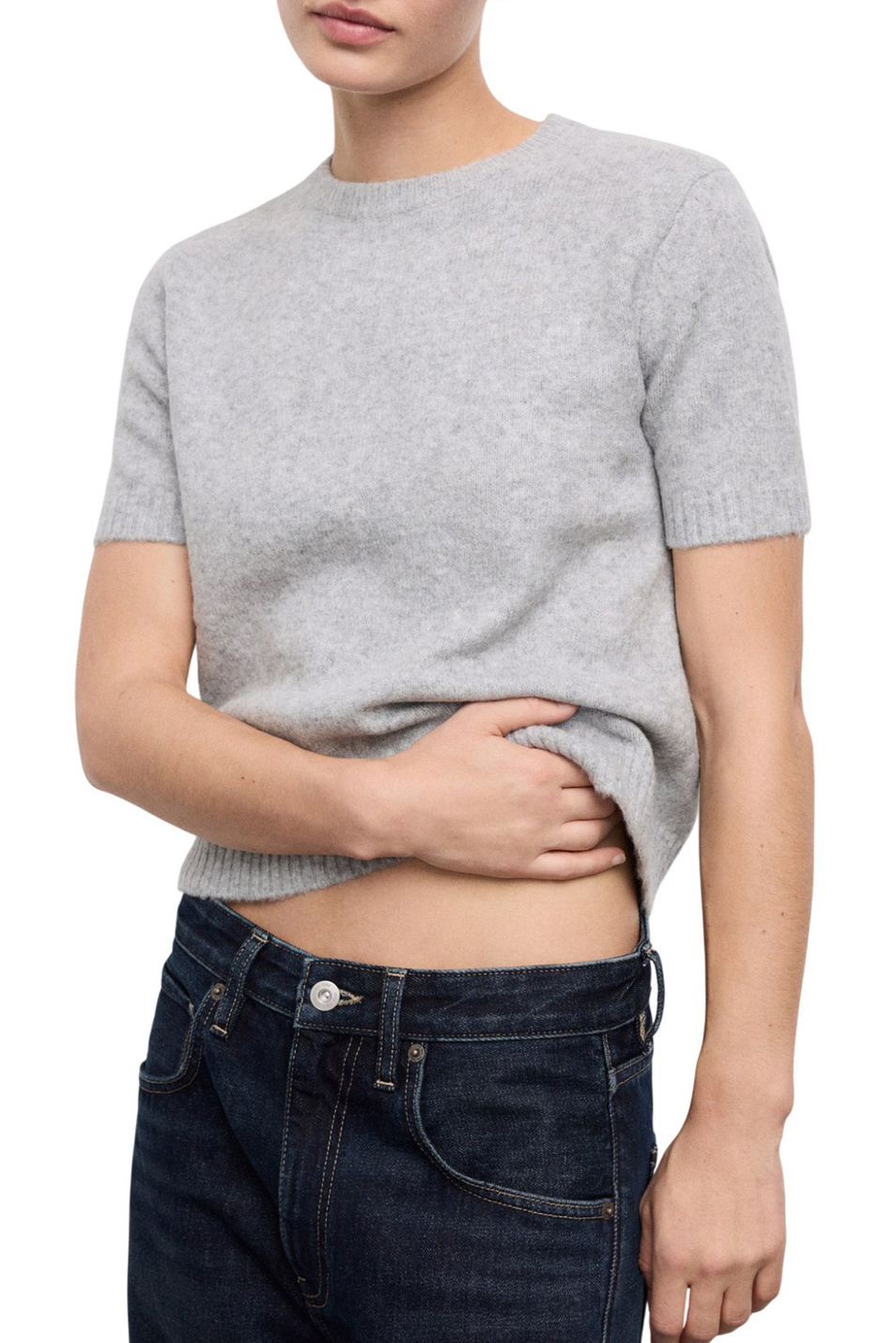 Женский Mango Джемпер MARINI с короткими рукавами (цвет ), артикул 17007791 | Фото 3