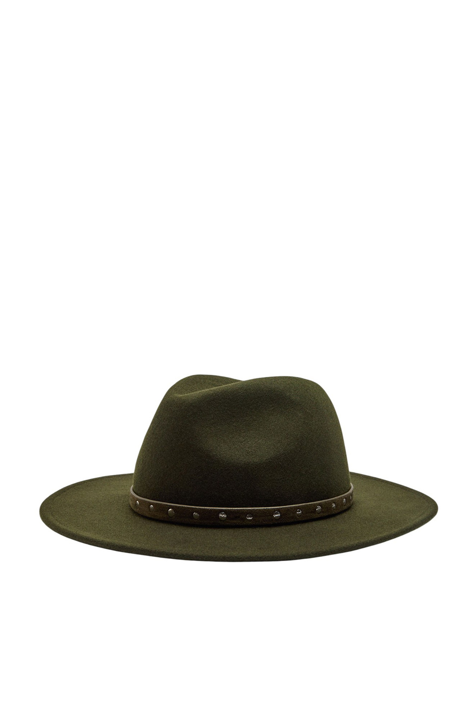 Шляпа из смесовой шерсти|Основной цвет:Хаки Женский Parfois Шляпа из смесовой шерсти (цвет ), артикул 240633 | Фото 1