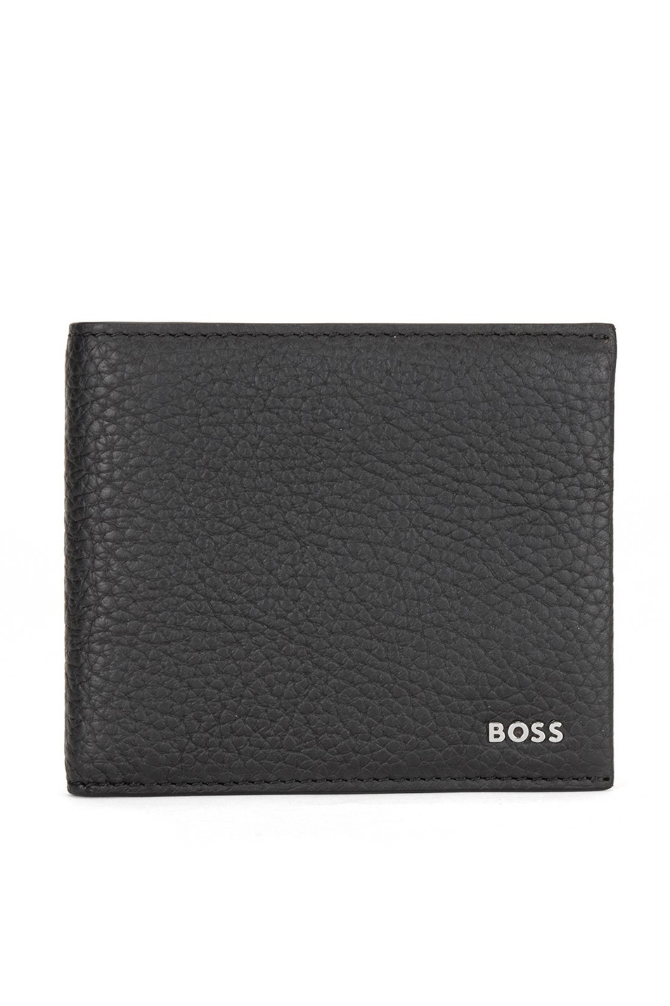 Мужской BOSS Кошелёк из зернистой кожи с лого (цвет ), артикул 50470463 | Фото 1