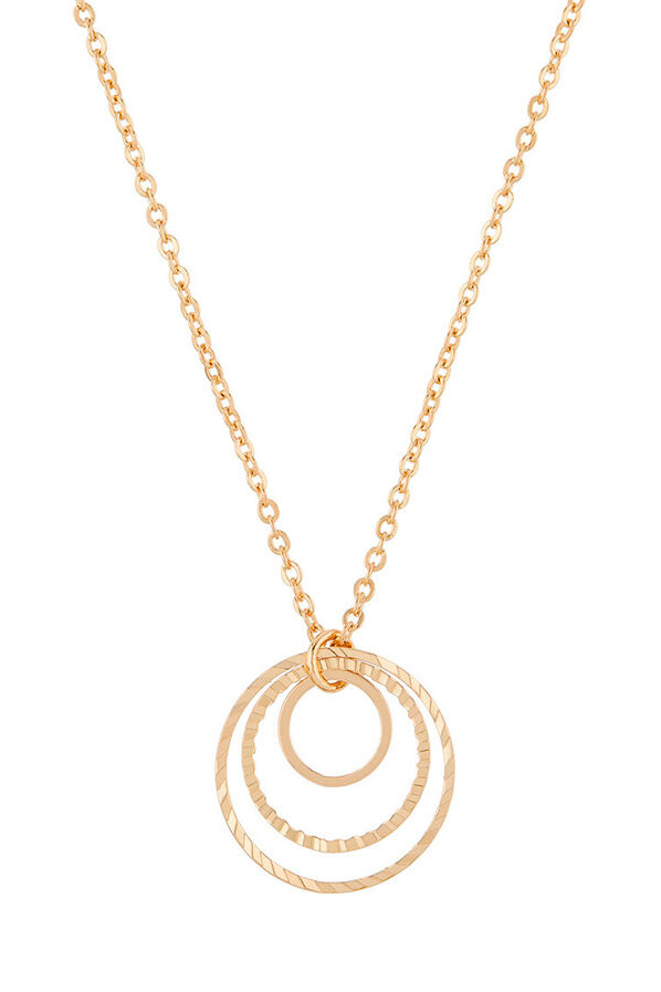 Женский Accessorize Ожерелье с подвеской CIRCLE (цвет ), артикул 982088 | Фото 2