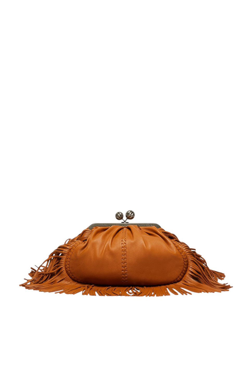 Женский Weekend Max Mara Сумка BIBLIOS из натуральной кожи с бахромой (цвет ), артикул 2425516055 | Фото 1