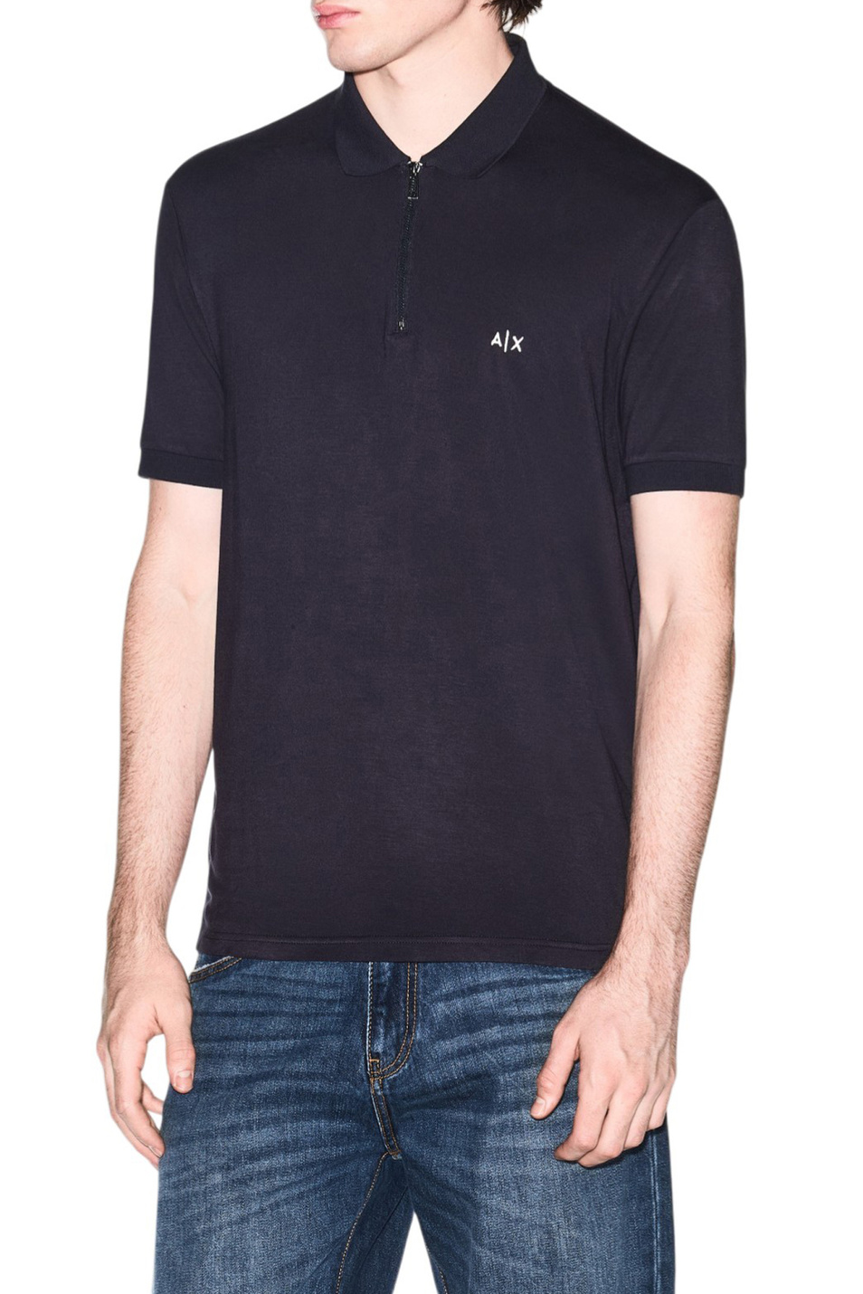 Мужской Armani Exchange Поло с логотипом (цвет ), артикул XM002372-AF21936 | Фото 3