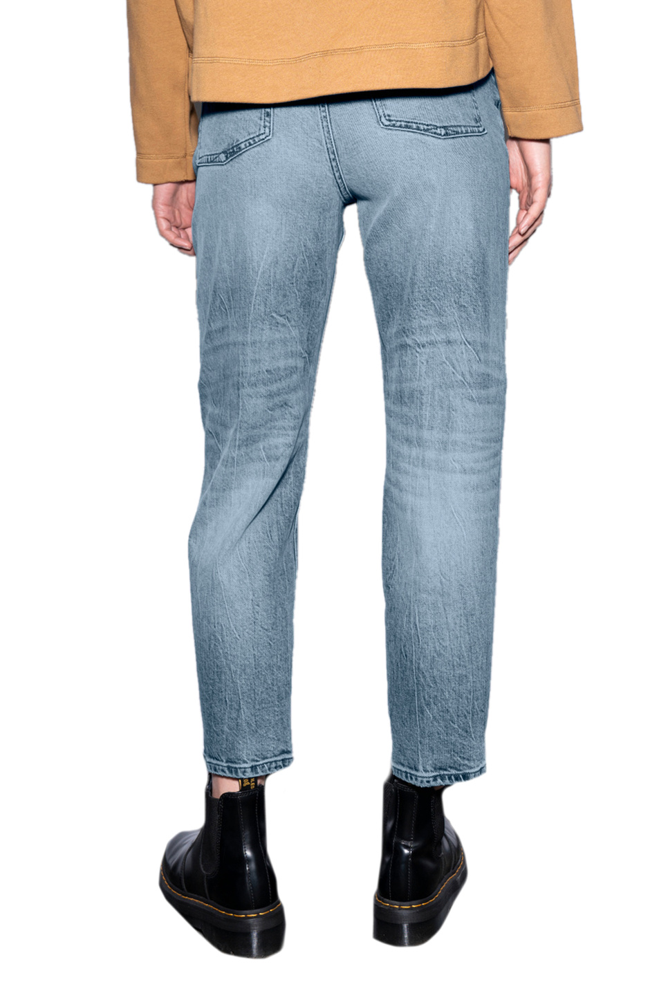Женский Drykorn Укороченные джинсы MOM (цвет ), артикул 260017-80665 | Фото 4