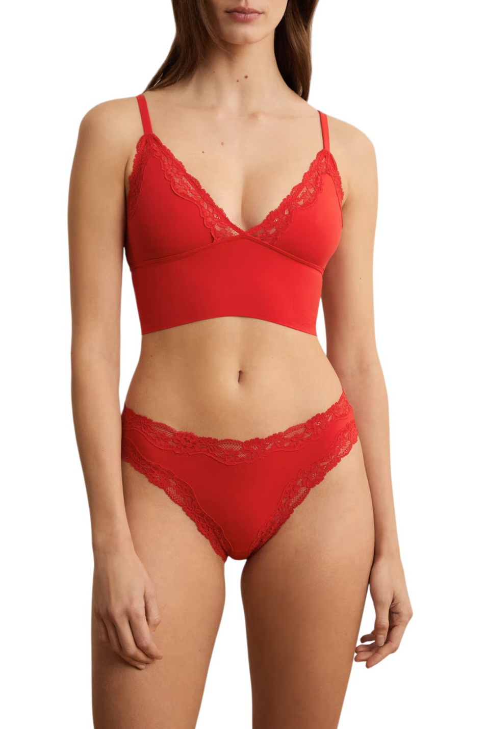 Женский Etam Трусы PURE SOFT LACE с кружевом (цвет ), артикул 6557665 | Фото 2