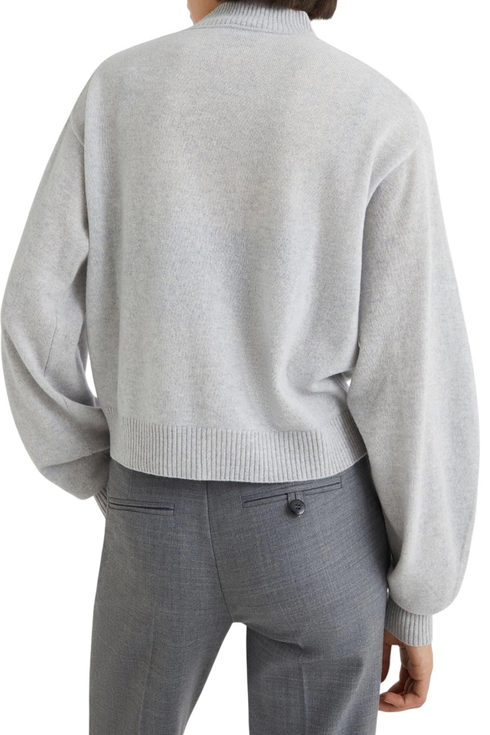 Свитер FEBO из кашемира|Основной цвет:Серый Женский MARELLA Свитер FEBO из кашемира (цвет ), артикул 2523366112 | Фото 4