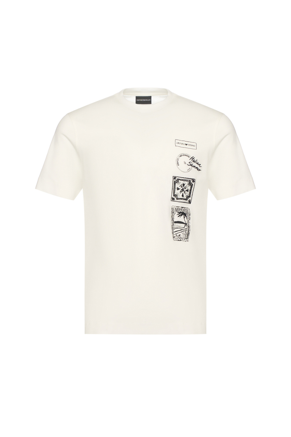 Мужской Emporio Armani Футболка из хлопка с принтом (цвет ), артикул EM004994-AF24470 | Фото 1