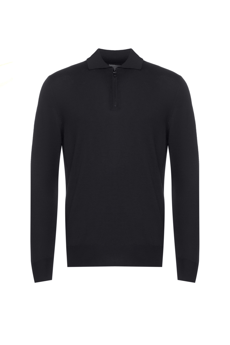 Мужской Canali Джемпер поло однотонный (цвет ), артикул C0572MK01149 | Фото 1