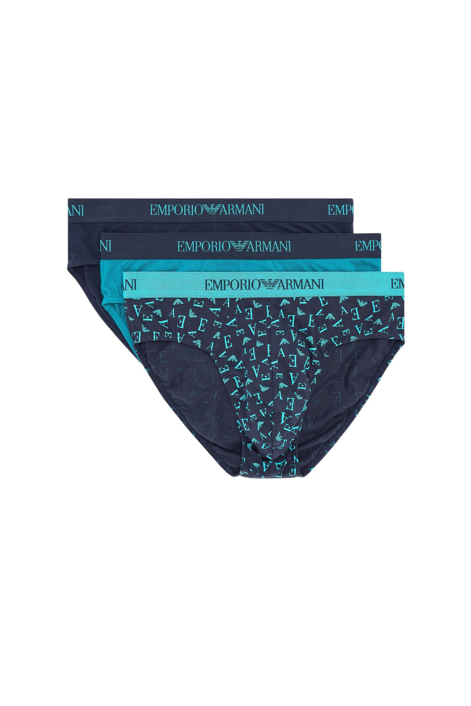 Мужской Emporio Armani Трусы в комплекте из 3 шт (цвет ), артикул EM000256-AF10800 | Фото 1