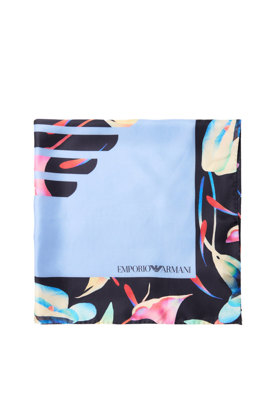 Женский Emporio Armani Платок из натурального шелка с принтом (цвет ), артикул 635302-3F305 | Фото 1