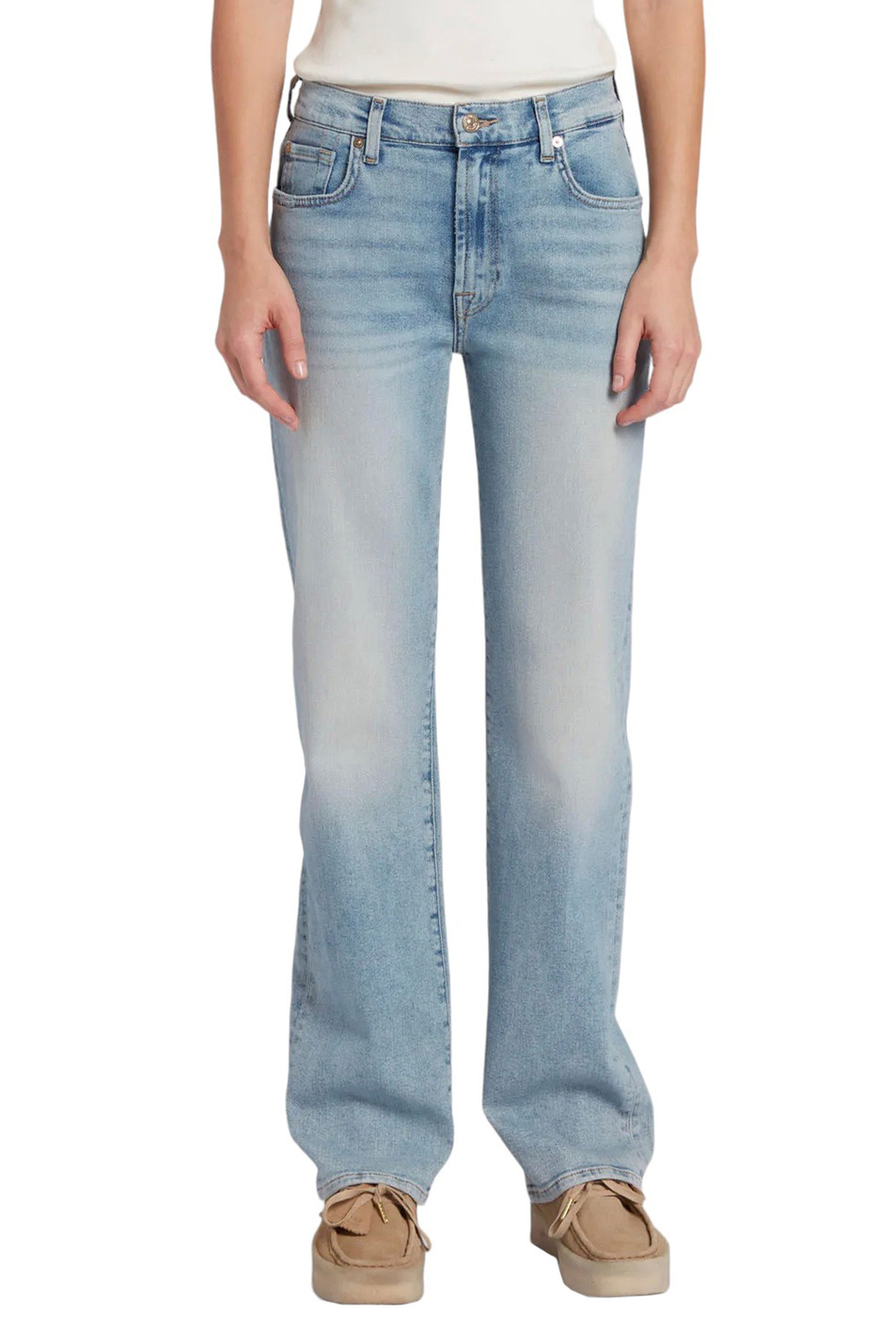 Женский 7 for all Mankind Джинсы ELLIE (цвет ), артикул JSER1200VY | Фото 1