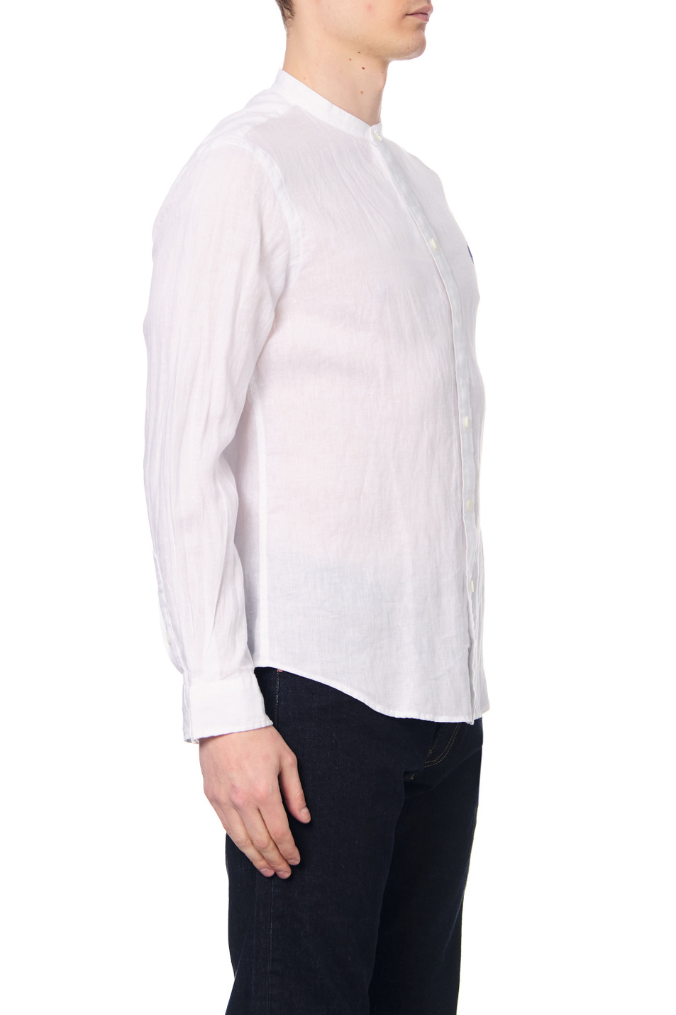 Polo Ralph Lauren Льняная рубашка с фирменной вышивкой (цвет ), артикул 710801500001 | Фото 3