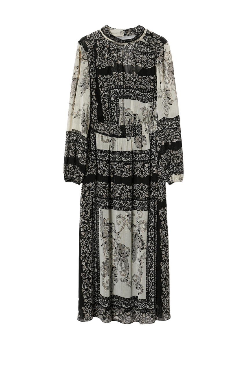 Платье BLONDIE с принтом|Основной цвет:Серый|Артикул:37039078 | Фото 1